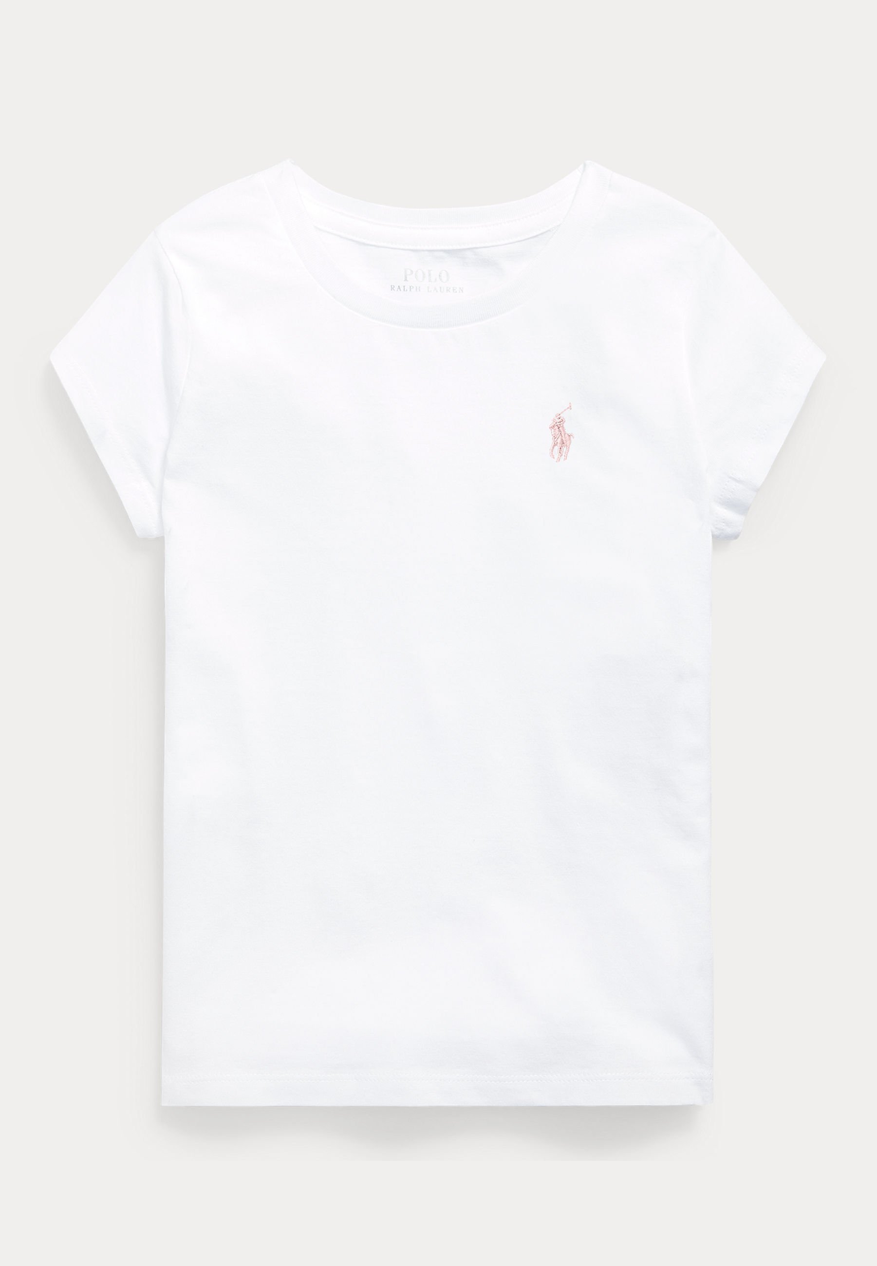 Polo Ralph Lauren PAMUČNA JERSEY MAJICA - Osnovna majica kratkih rukava - bijela