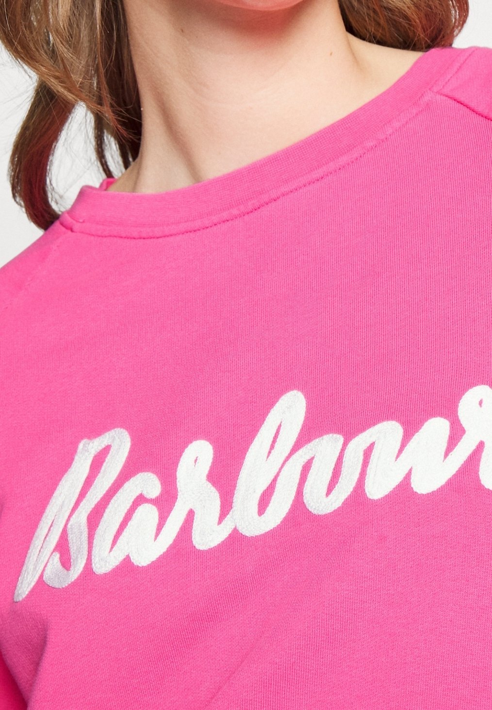Barbour-sweatshirt - roze