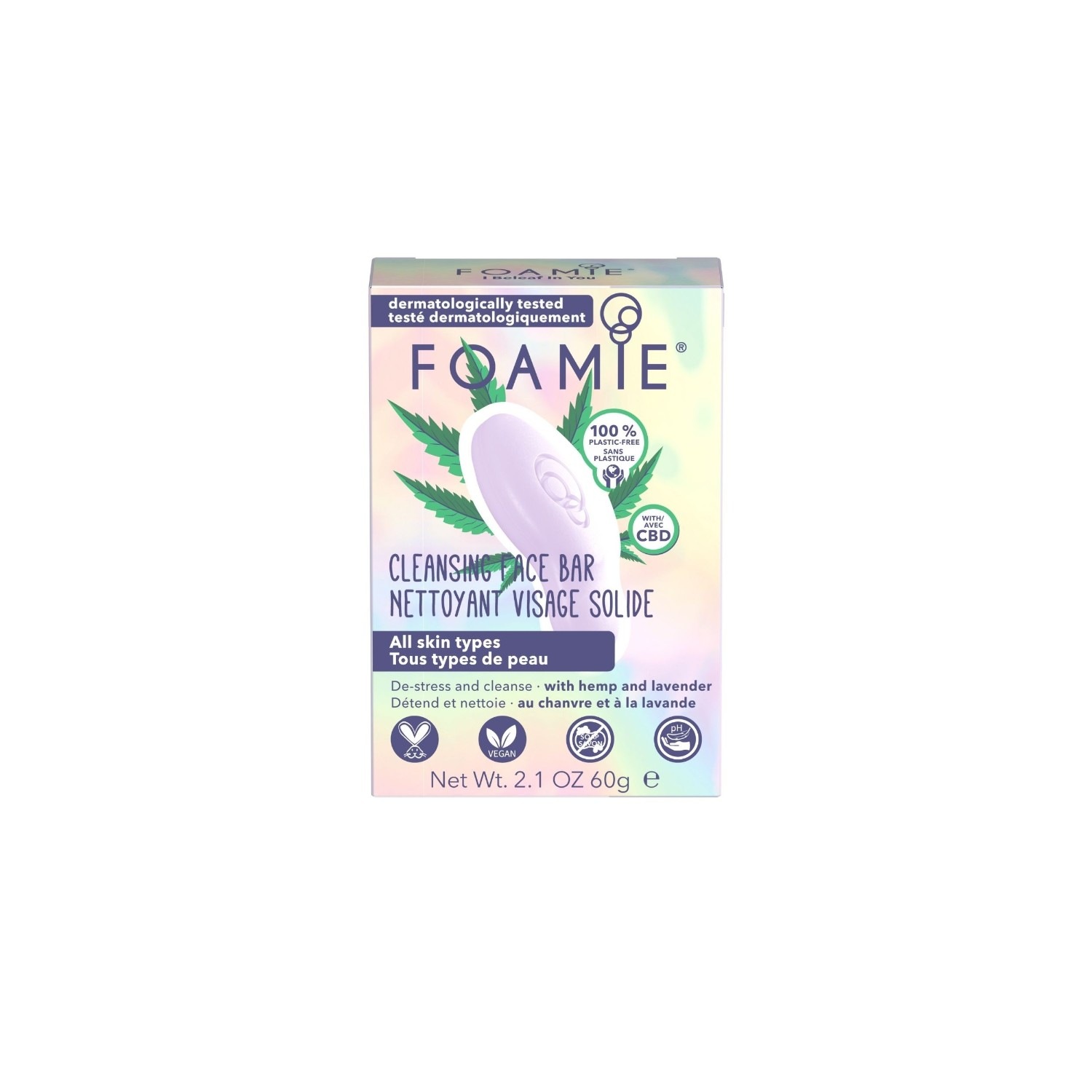 FOAMIE Face bar I Beleaf in you