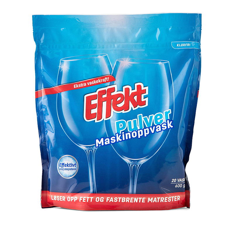 Opvaskemaskine med effekt 600 g