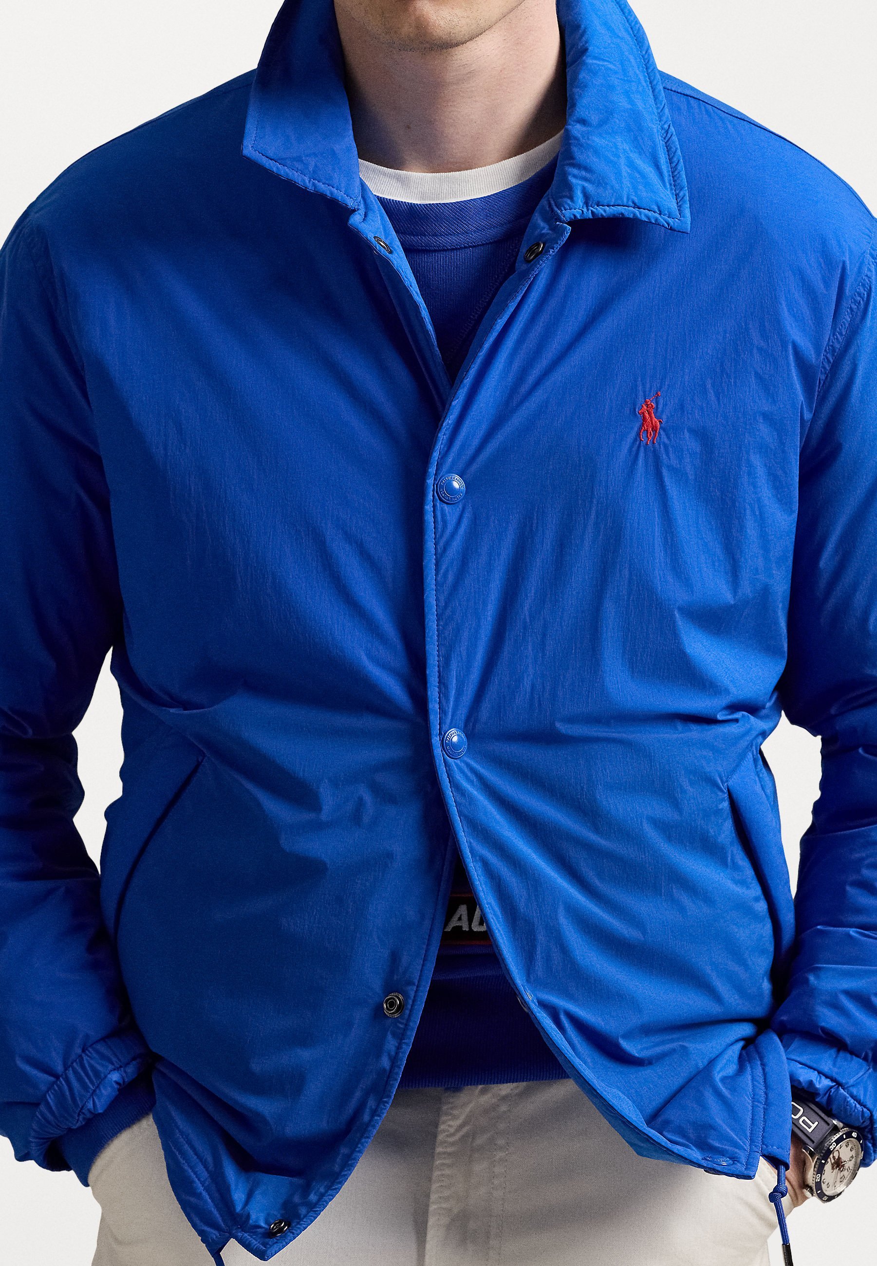 Polo Ralph Lauren THE TEAK INSULATED COACH'S JACKET - Lengva striukė - paveldo mėlyna