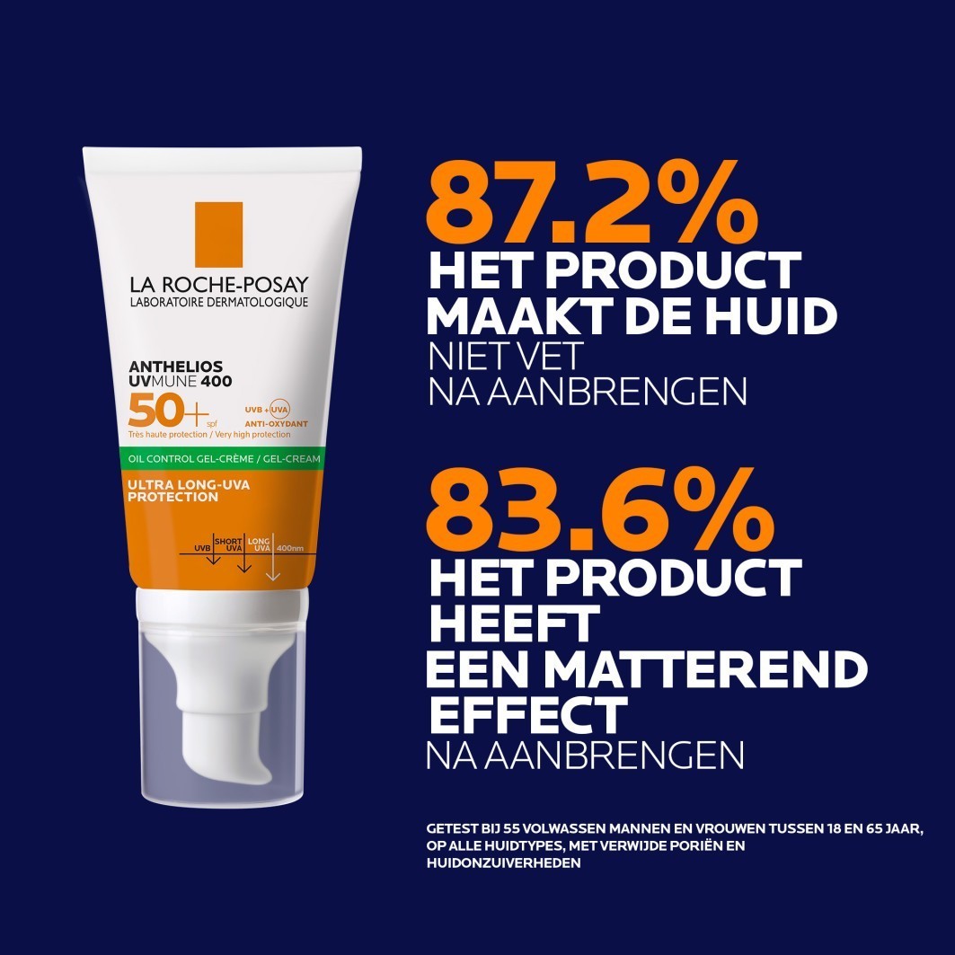 La Roche-Posay Anthelios UVMUNE 400 eļļas regulējošais želejkrēms SPF 50+ - 50 ml