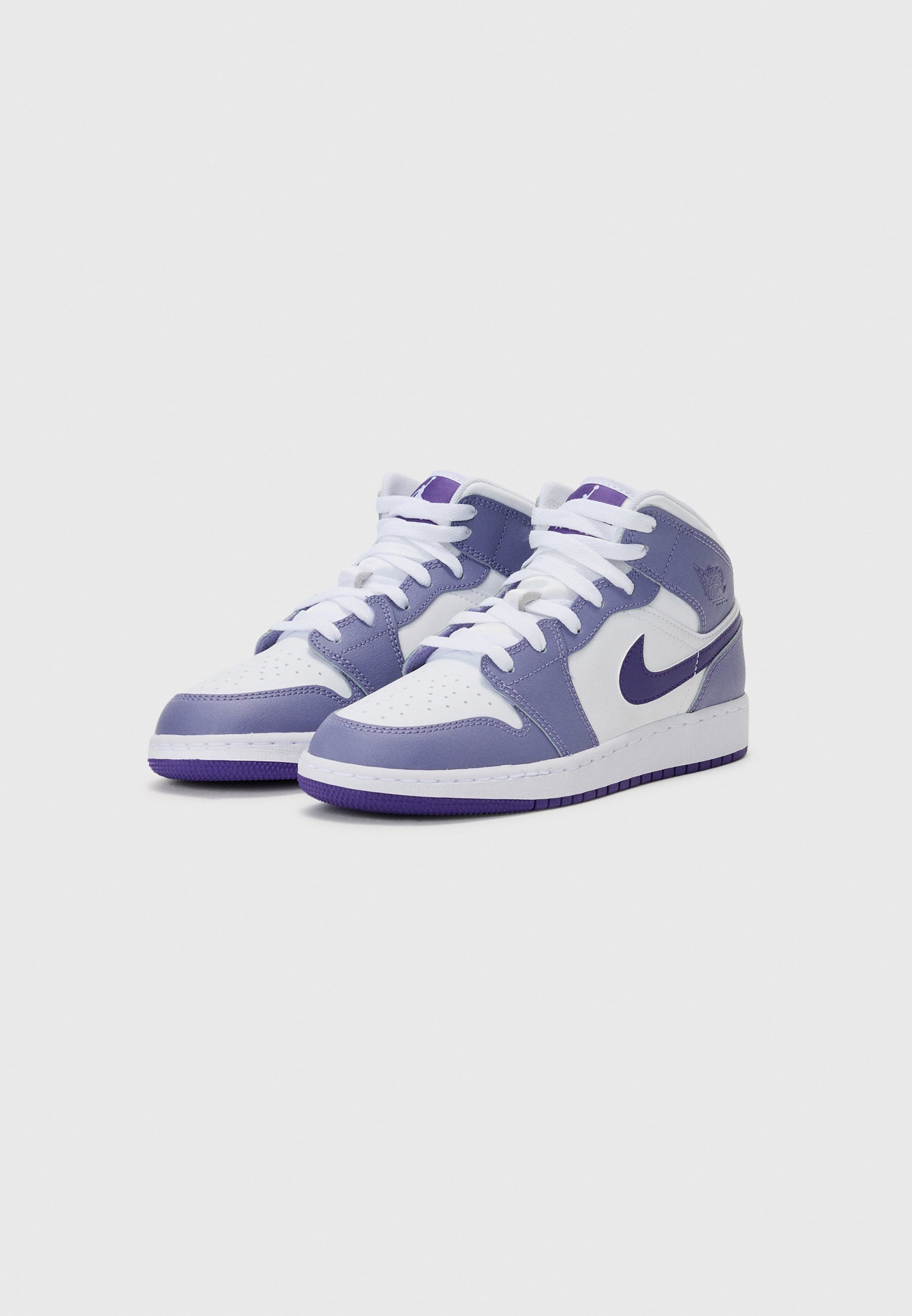 Jordan AIR JORDAN 1 UNISEX - Visoki športni copati - dusty amethyst/court purple/bela