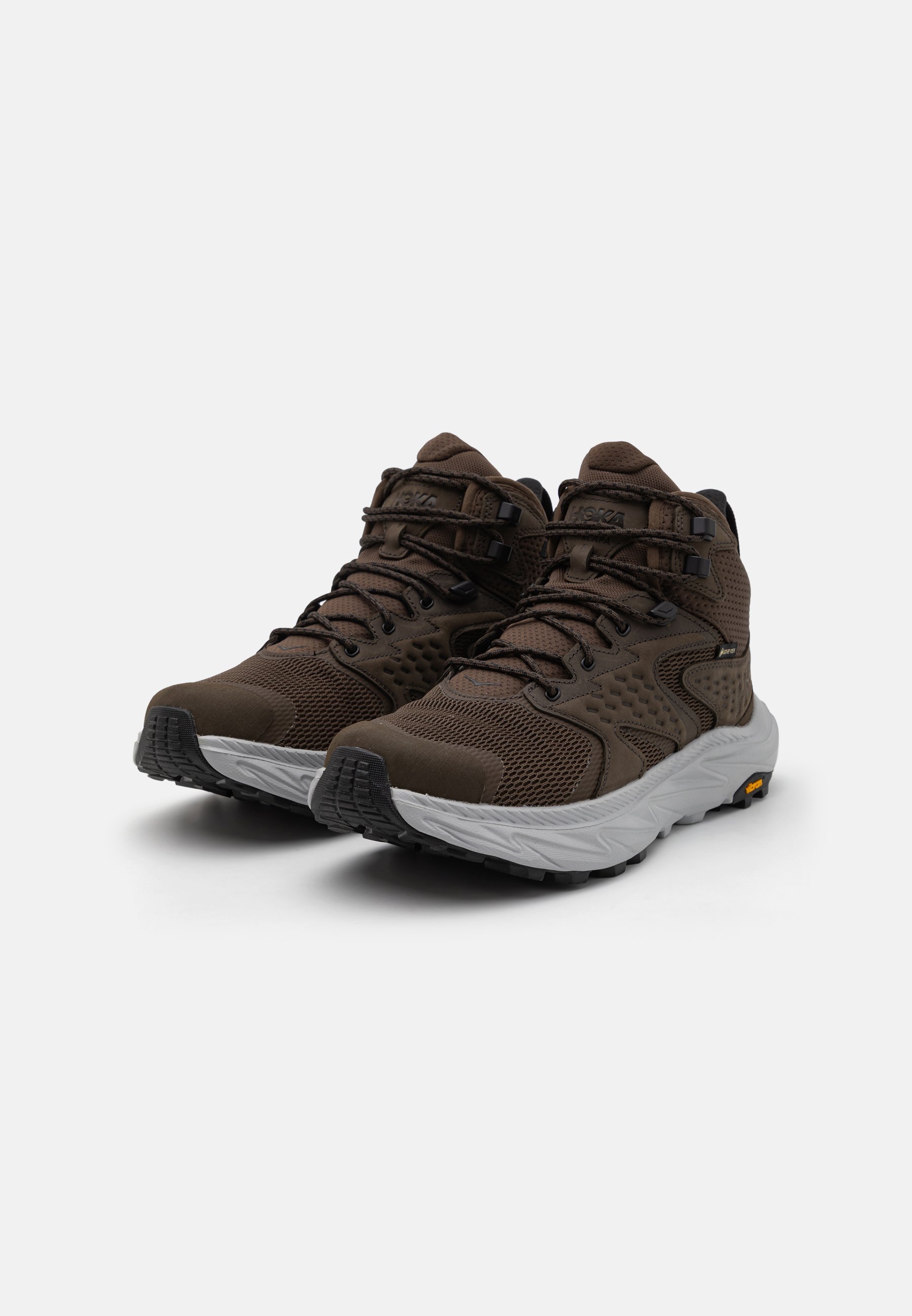 HOKA ANACAPA 2 GTX - Chaussures de randonnée - brun foncé/poussière d'étoiles