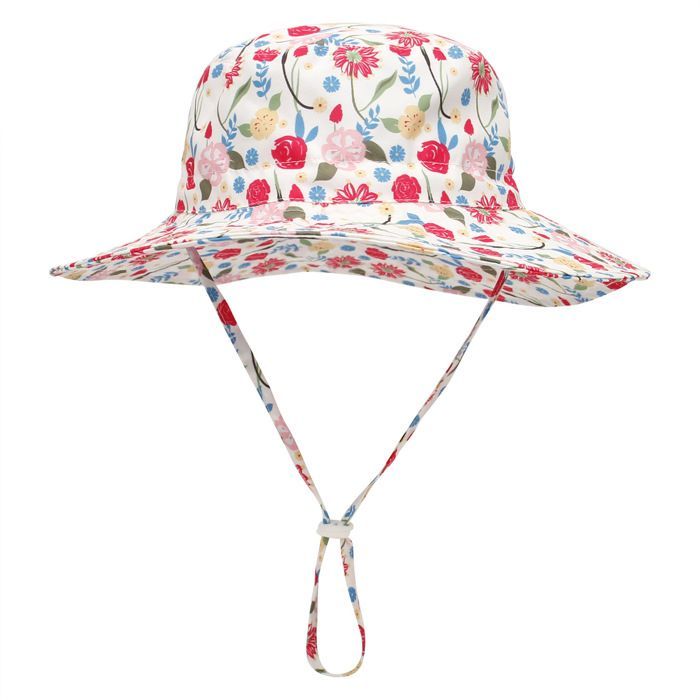 Sombrero FUNMOON para niños, sombrero de verano para el sol, sombrero tipo cubo unisex para bebé, estilo Panamá, diseño de dibujos animados, protección UV - 687111