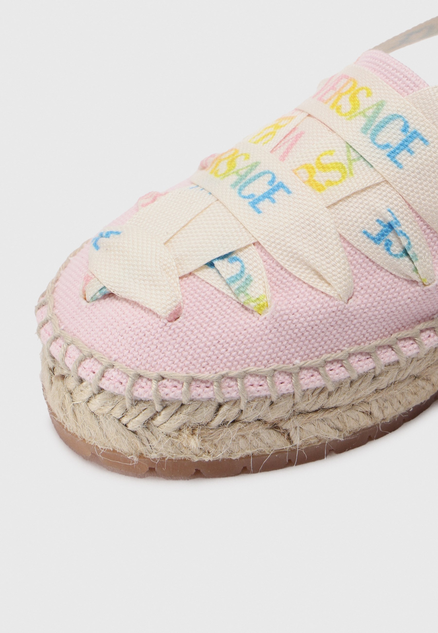 Espadrilles Versace - rose pastel