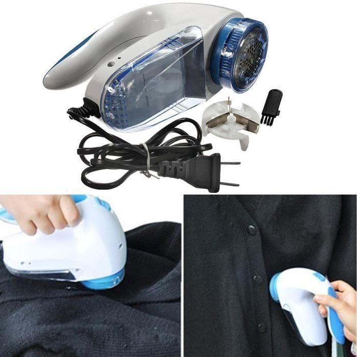Rasoir à Peluche Electrique Anti Bouloche pour Pull Vêtement Duvet Tissu - PRISE US MT8FA