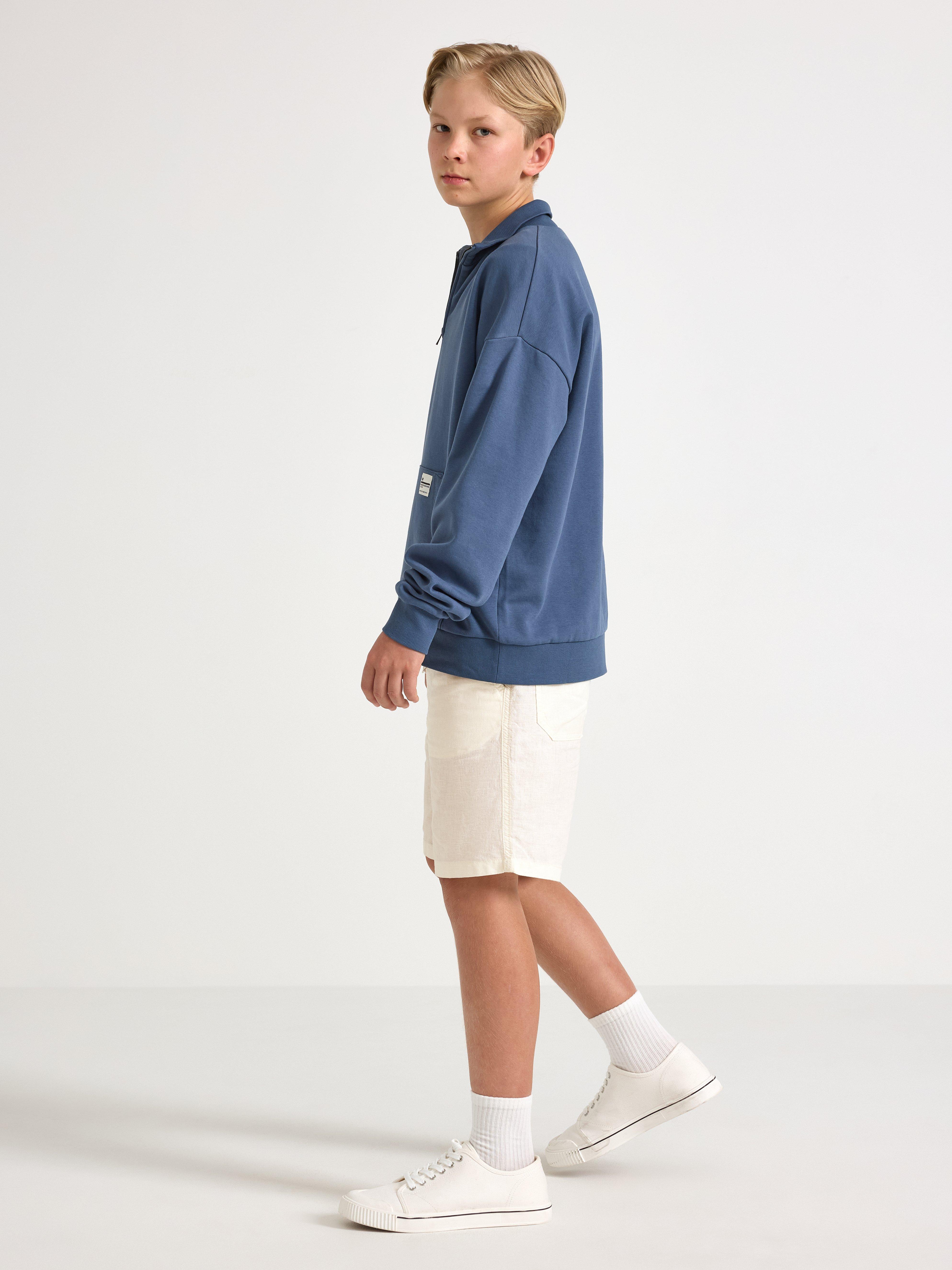 Shorts i linblanding i off-white