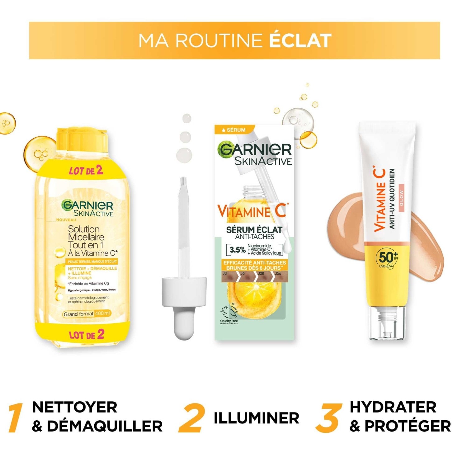 Garnier Anti-UV Quotidien Glow SPF50+