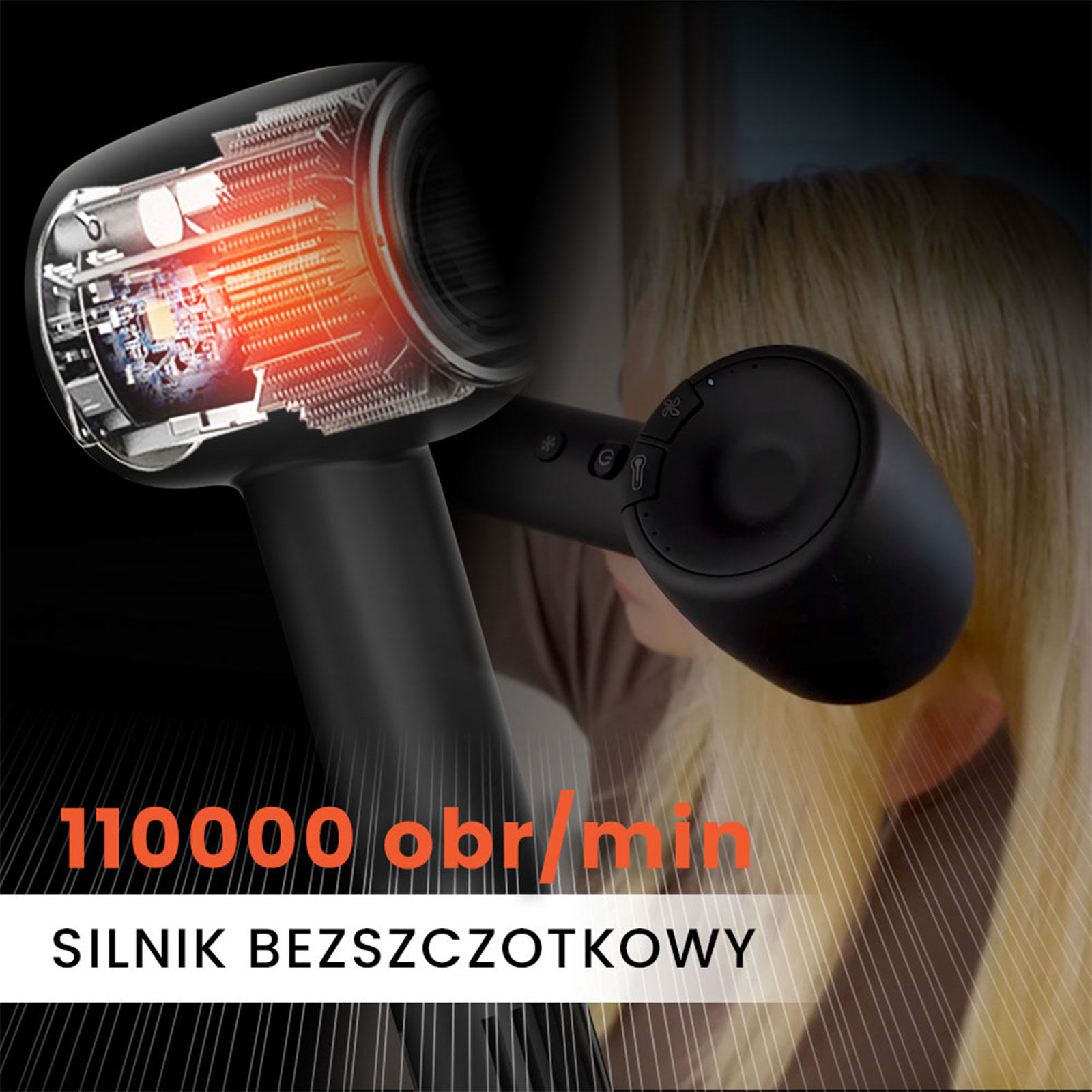 Air Essence MistralBlast iQ Ionic Black