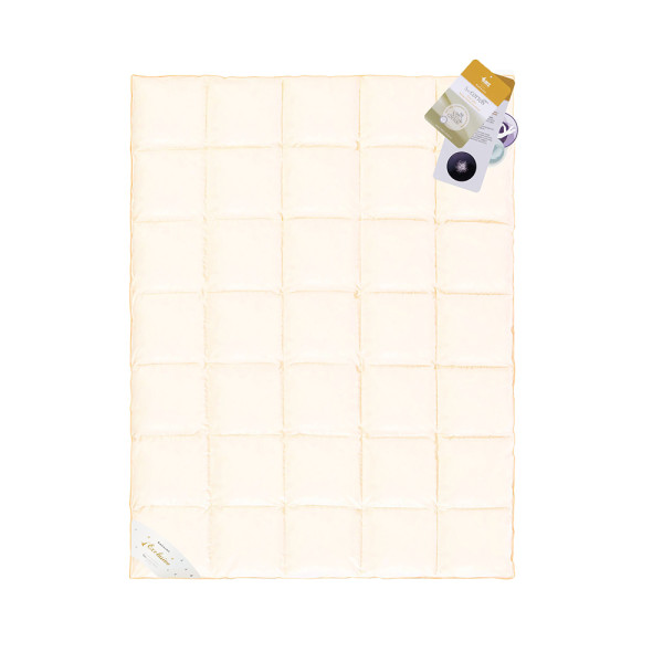 Kołdra Basic Plus AMZ 155/160x200 cm Letnia Kremowy