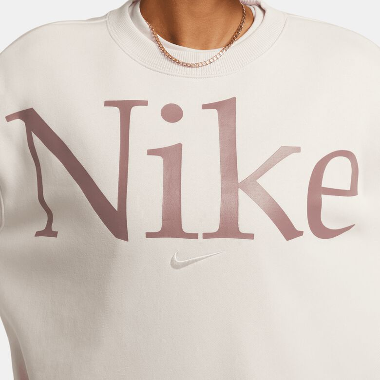 Sportswear Phoenix Fleece Oversized Logo Crew