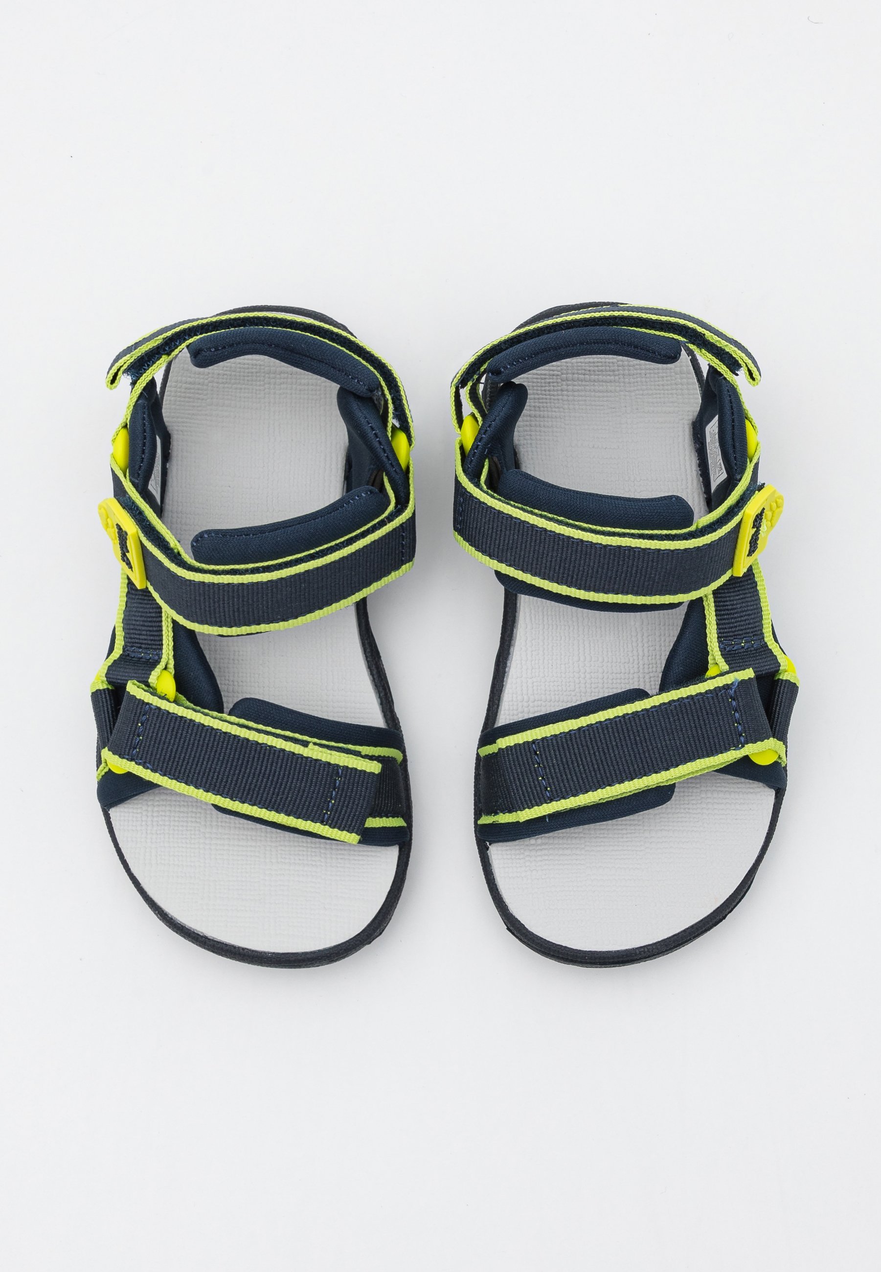 Jack Wolfskin SEVEN SEAS - Sandály na chůzi - blue/lime