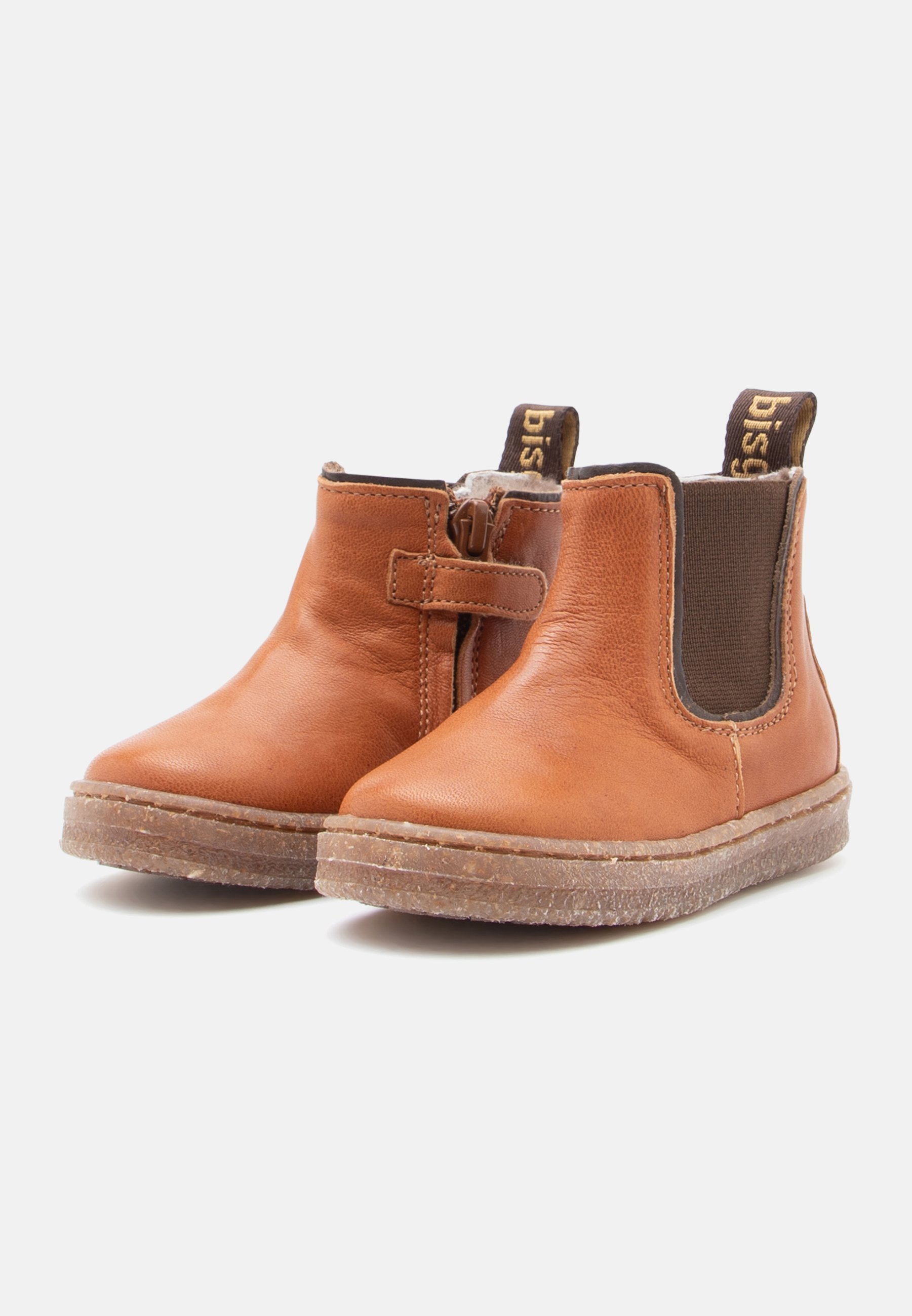 Bisgaard PHILLIP UNISEX - Klassieke enkellaarsjes - cognac