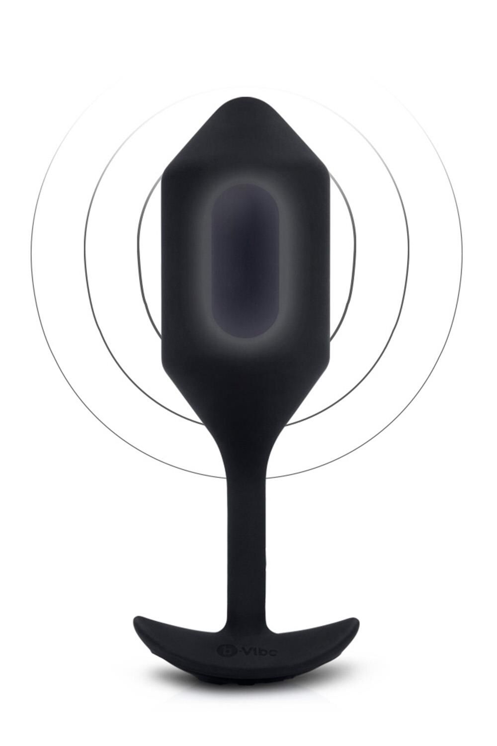 Βύσμα δόνησης B-Vibe Snug 4 μαύρο