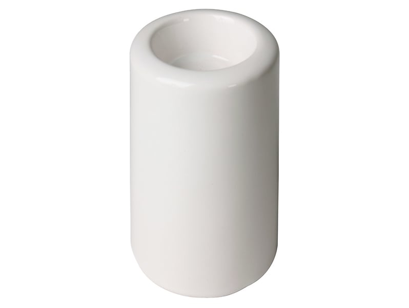 Świecznik Michigan ceramiczny 12 cm biały