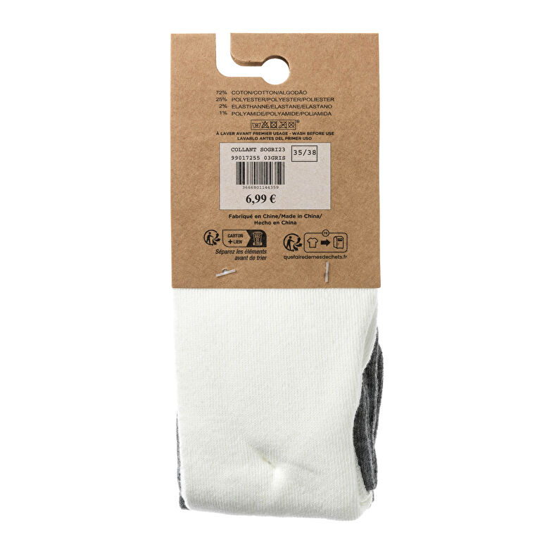 Chaussettes et collants Femme Gris