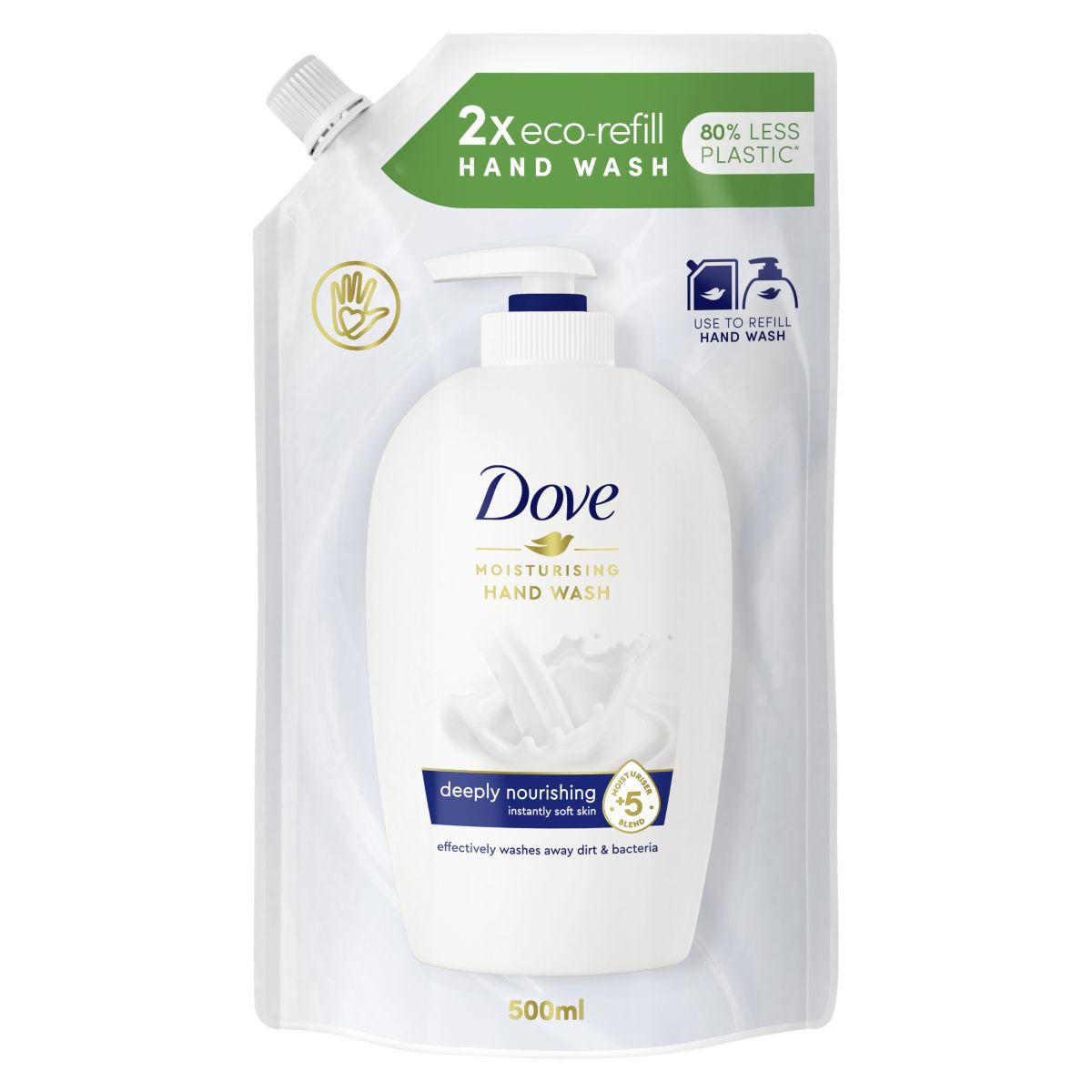 Ricarica di sapone liquido Dove da 500 ml