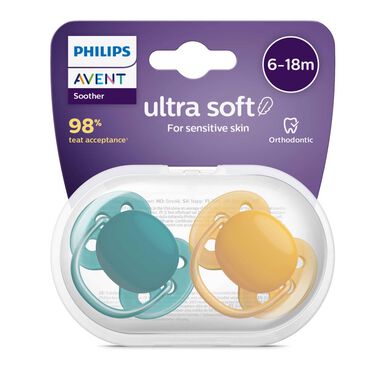 Philips Avent UltraSoft Neutral -tutit 6–18 kk 2 kpl 2 kpl