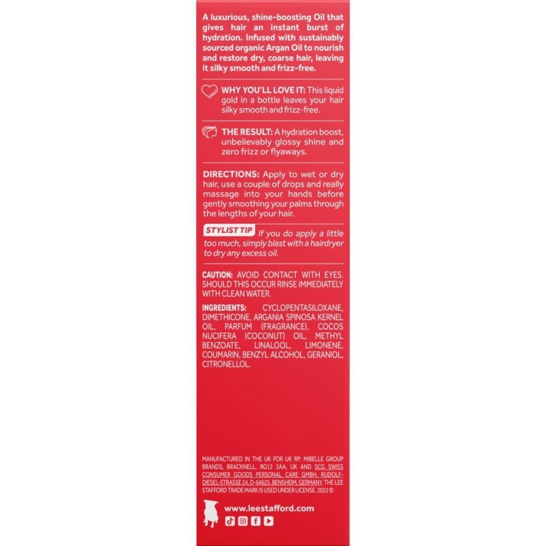 Lee Stafford arganovo olje iz Maroka – negovalno čudežno olje – 50 ml
