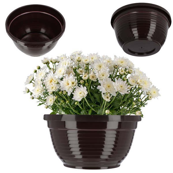 Doniczka Osłonka Donica Na Kwiaty 20cm Kolory Misa