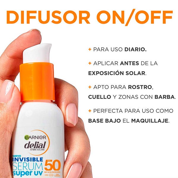 Αόρατος ορός προσώπου Super UV | 30ML