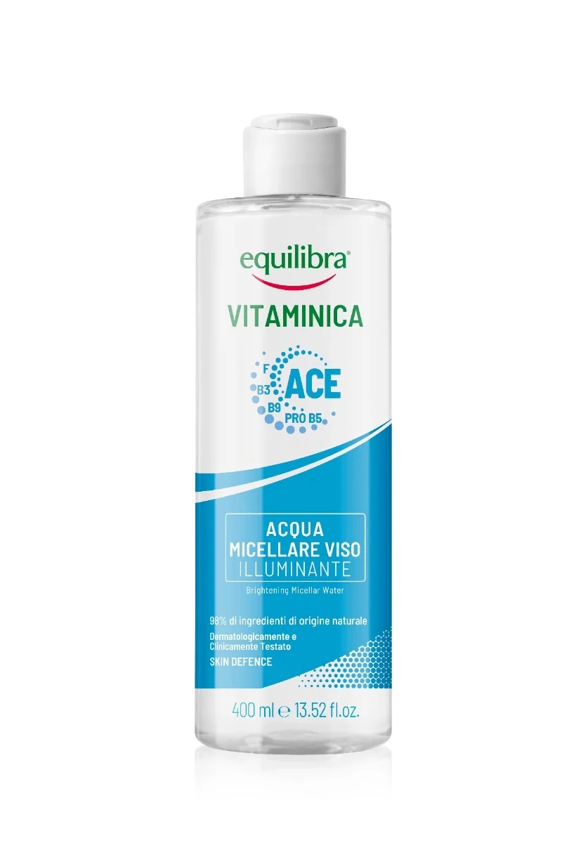 Equilibra Equilibra vitamine micellair gezichtswater 400 ml gezichtsreiniging