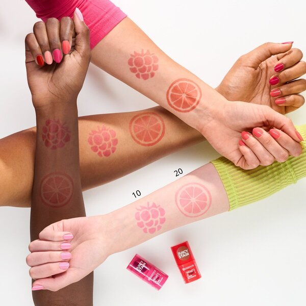 Essence What a Tint! 10 Raspberry Vibes Staining Lip & Cheek Sjenilo za usne i obraze