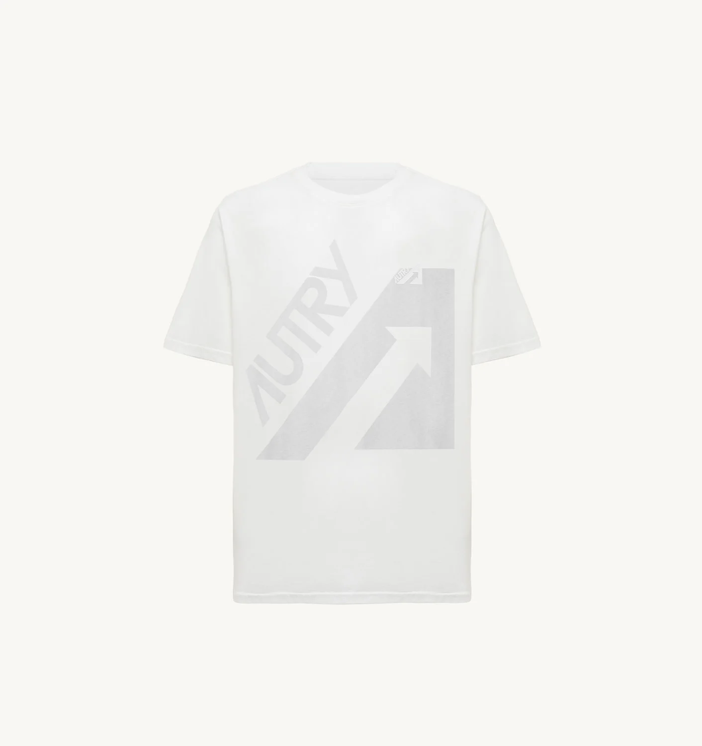 TRICOU ALB DIN JERSEY DE BUMBAC