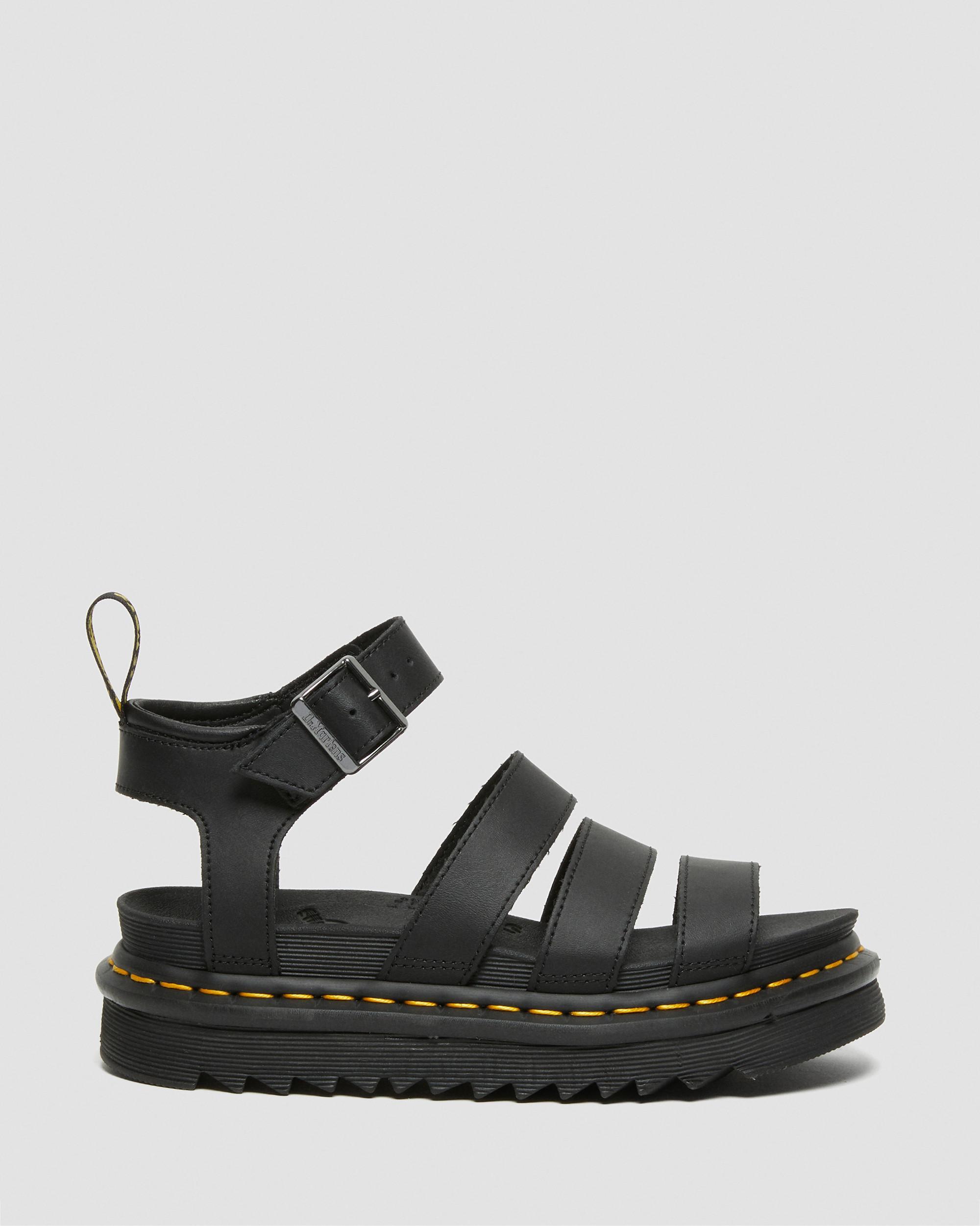 Blaire Hydro Leder Riemensandalen