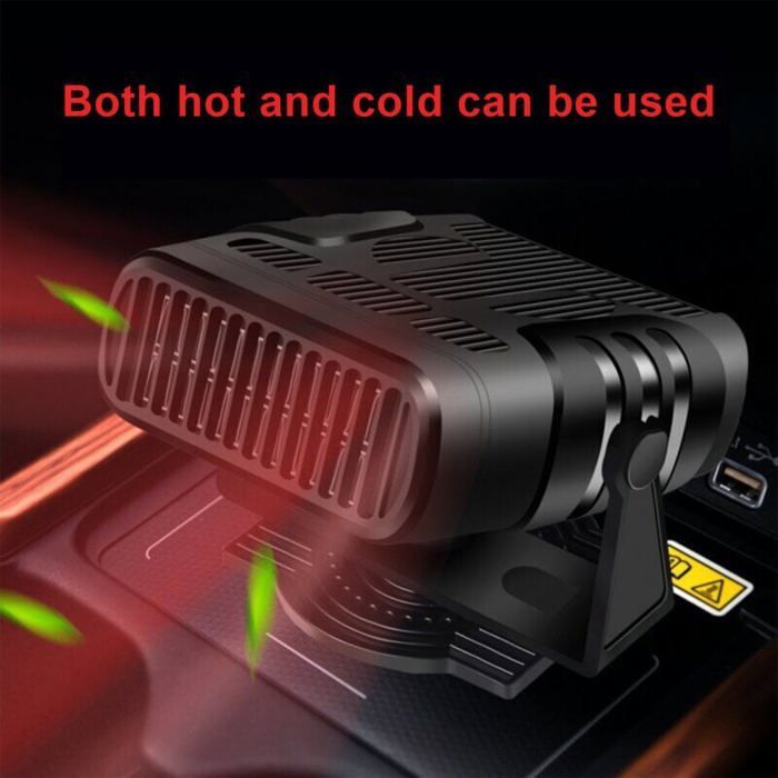 Chauffage Camion 24V Double Usage, Air Chaud Purification Désembuage, Universel Ventilateur Pare-brise