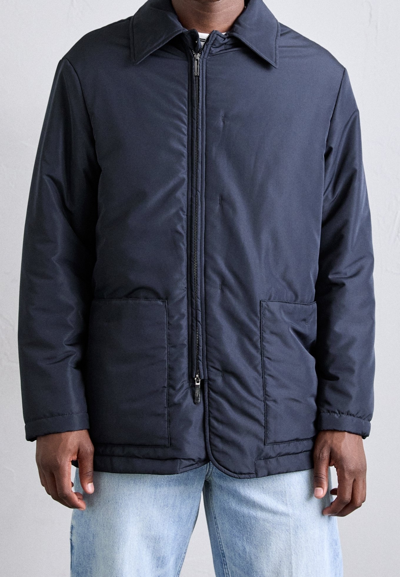 Emporio Armani Lichte jas - blauw