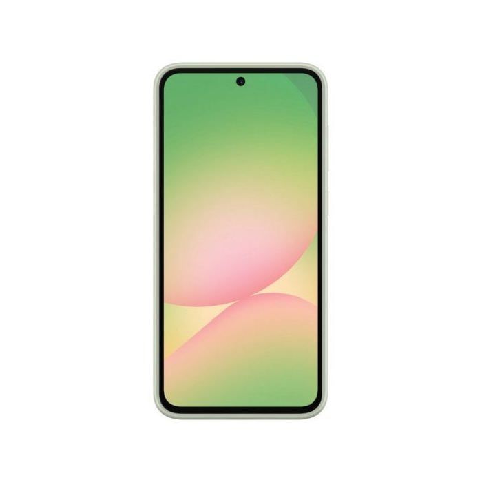 Coque et étui téléphone mobile Samsung silicone Galaxy A56 5G Vert Sauge