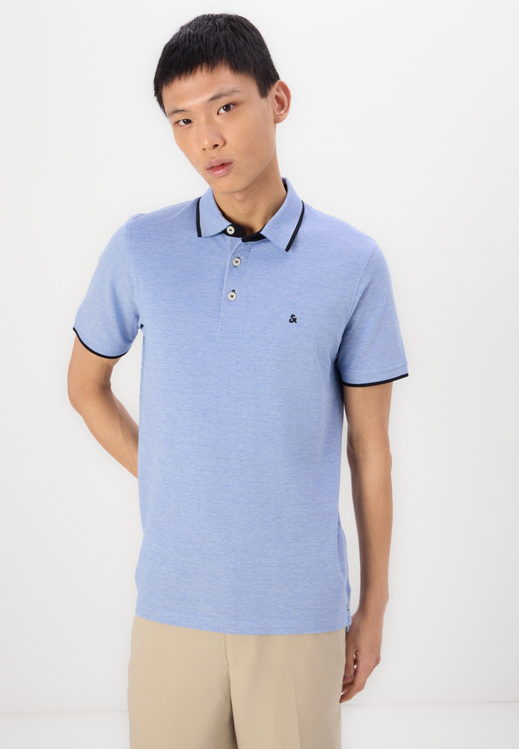 Jack & Jones JJEPAULOS 2-PACK - Poloshirt - koningsblauw/wit