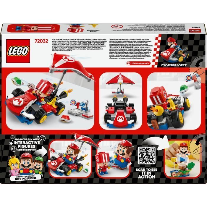 LEGO Super Mario 72032 Mario Kart – Standard Kart - Toy car for children aged 7 and up