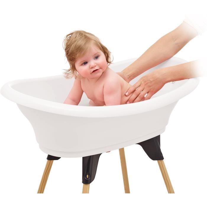 THERMOBABY Vasco Bathtub - Lily of the Valley White