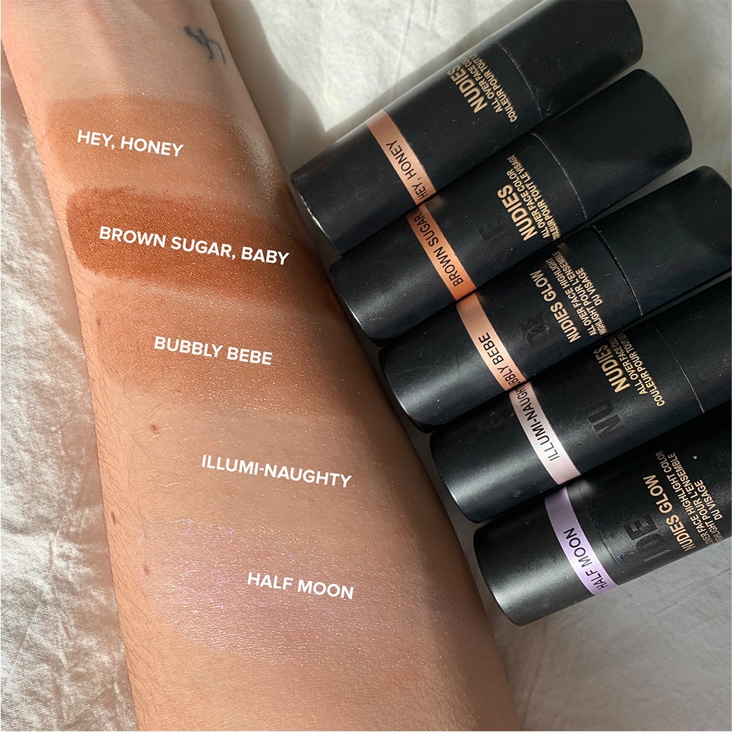 Nudestix Highlighter Nudies sjaj za cijelo lice - 7 g