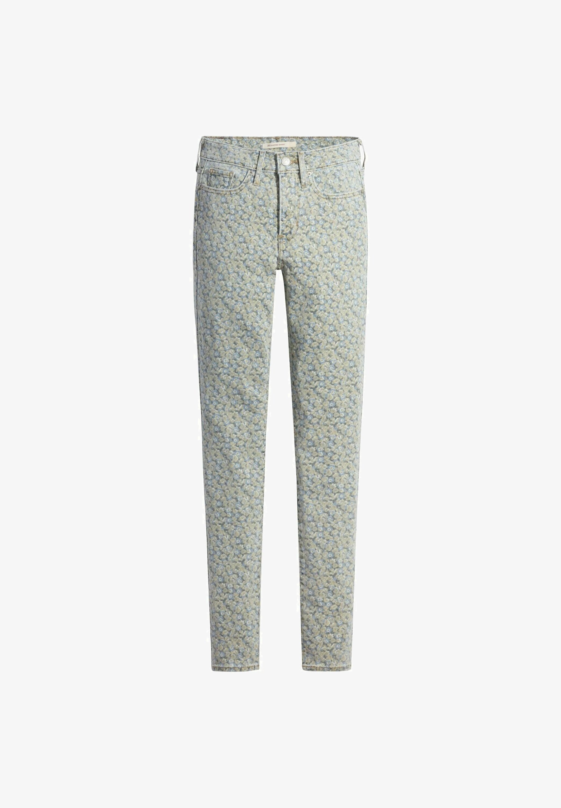 Jeansy Levi's® Skinny Fit - niebieskie