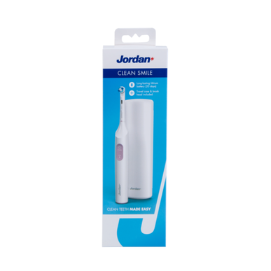 Jordan Clean Smile elektrische tandenborstel roze