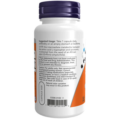 Ahora, el suplemento aumenta los niveles de serotonina. 5-HTP, 60 cápsulas.