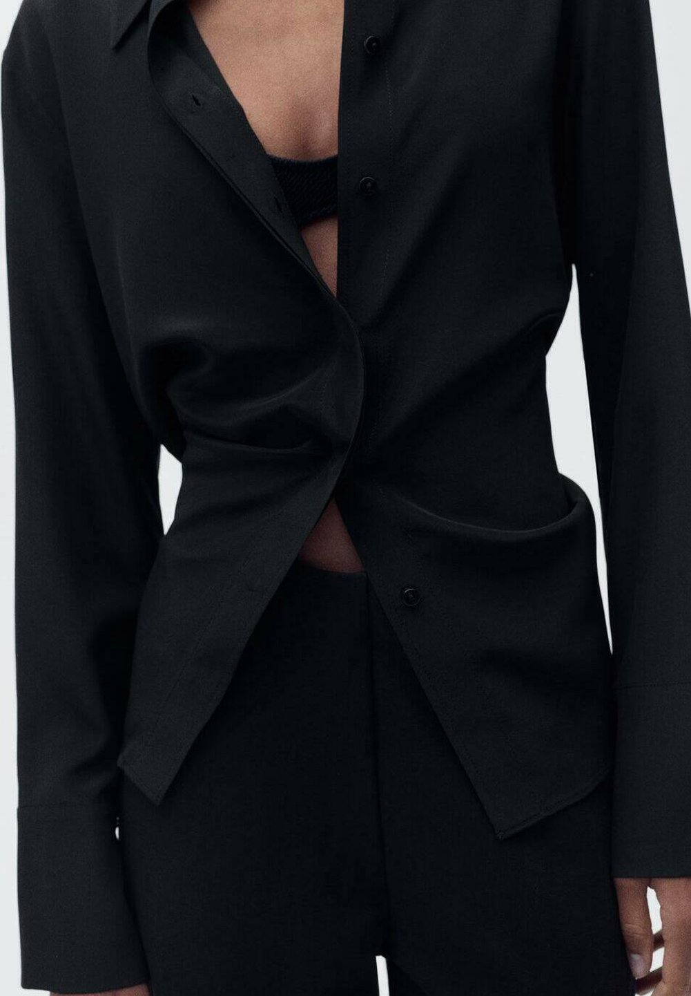 Mango CATLEEN - Broek - zwart