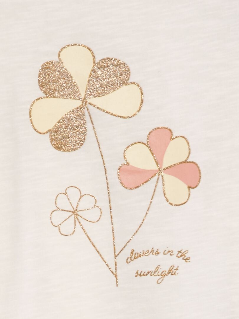 Camiseta holgada - BLANCA