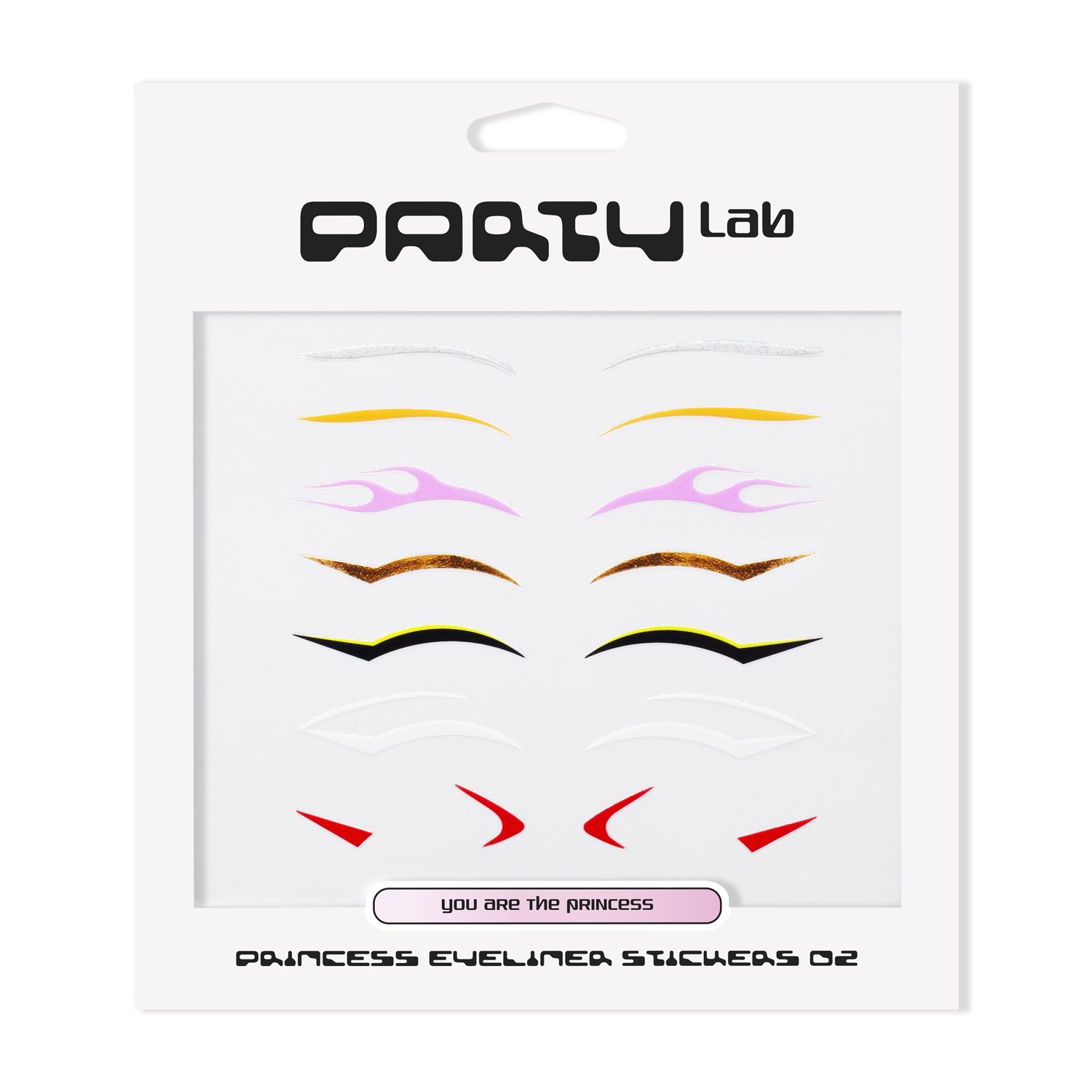 Party Lab Princess acu zīmuļa uzlīmes Grims specefektiem un tēlu veidošanai