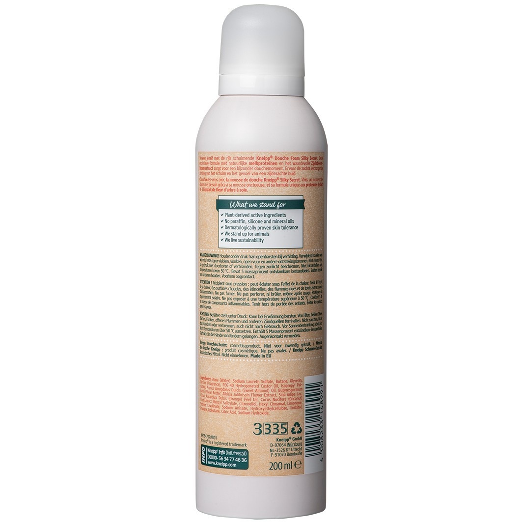Kneipp Silky Secret pjena za tuširanje - 200 ml