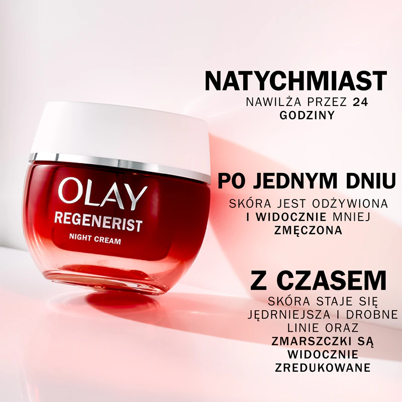 Olay Regenerist Nachtcrème, hydraterende nachtcrème tegen rimpels