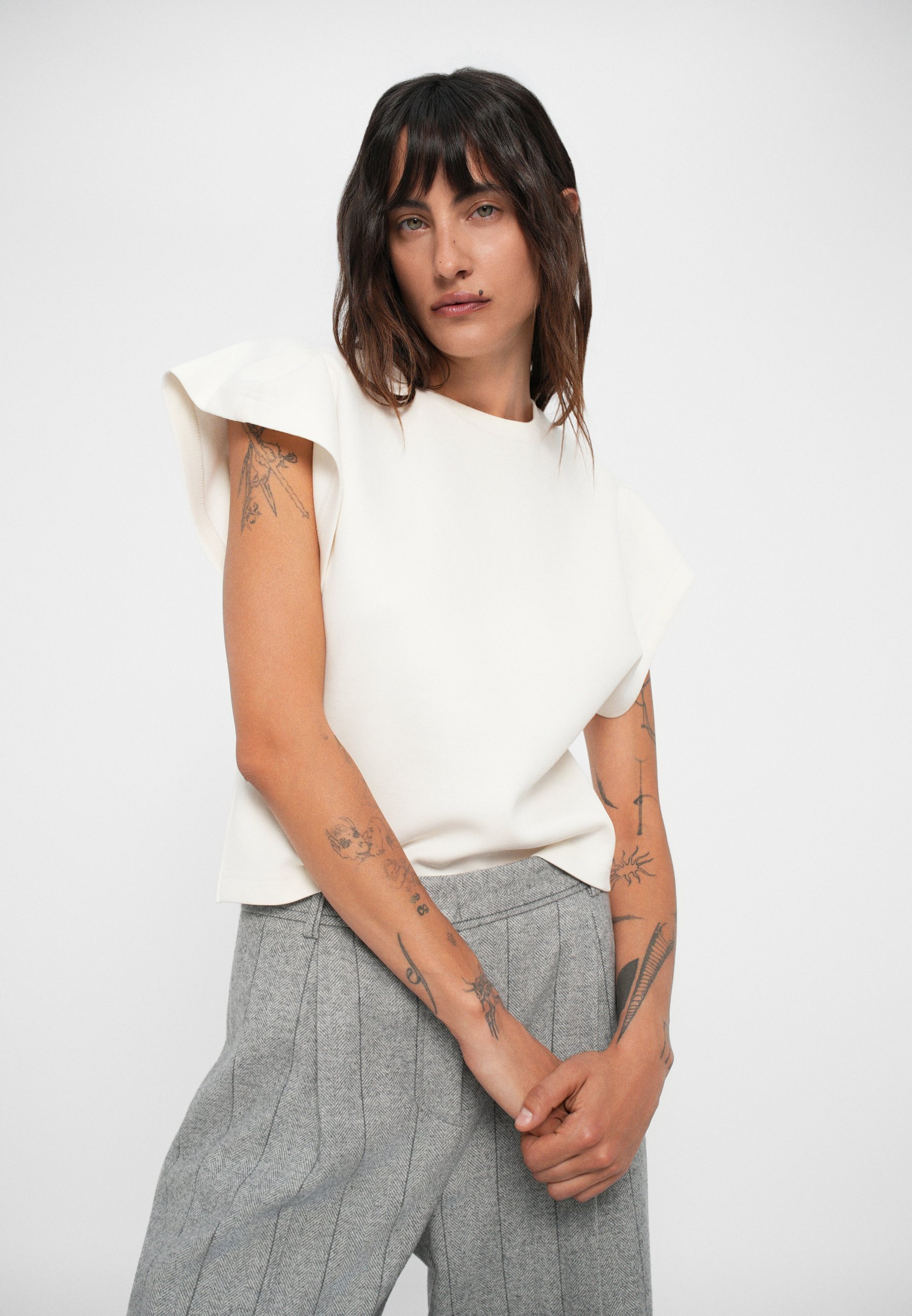 T-shirt basique Iro MAHANI - écru