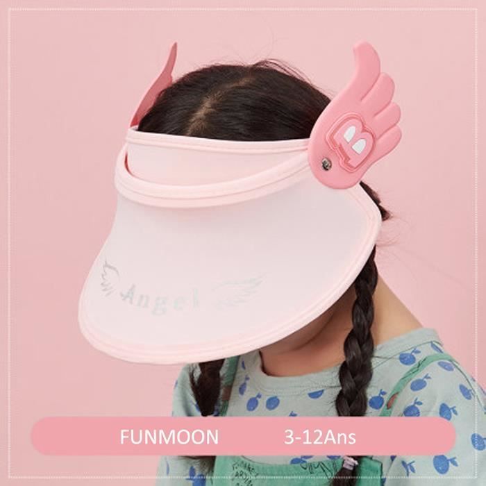 Sombreros de sol para niños - FUNMOON - Top vacío de conejito dinosaurio - Protección UV