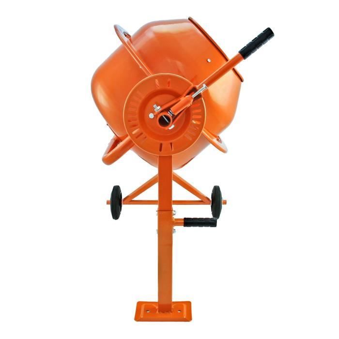 Betoniera e vibratore portatile con prolunga da 2 m