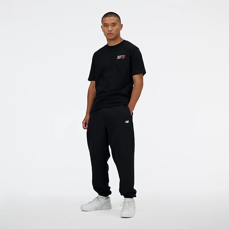 Camiseta esportiva masculina premium com logotipo - PRETA
