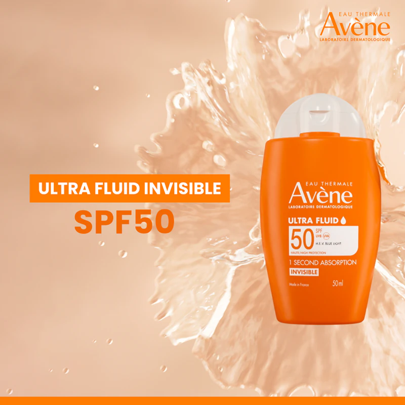 Avène Sun Ultra Fluid Onzichtbare lekki-vloeistof ochronny SPF 50